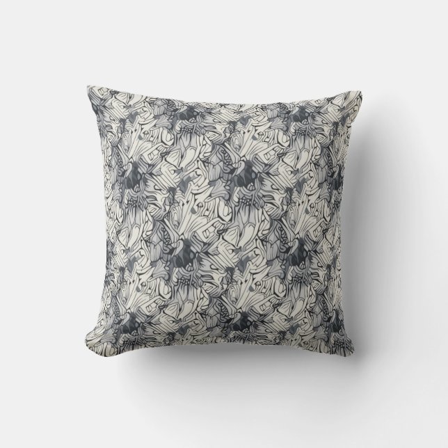Geometric Pattern Pillow Cushion (Front)