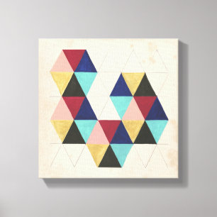 Geometric Pattern Play III Canvas Print