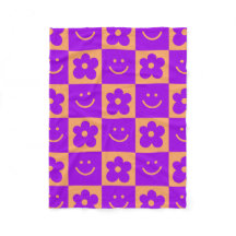 Geometric pattern retro colours 70s