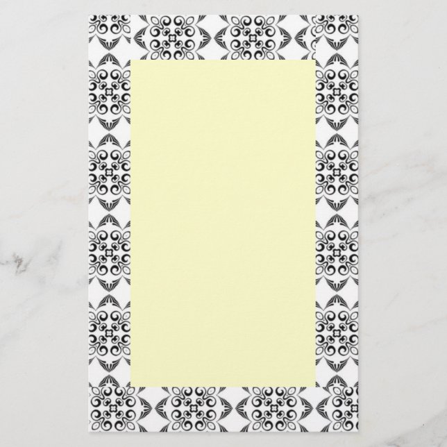 Geometric Pattern Stationery (Front)