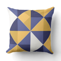 Geometric Pattern Throw Pillow Cover – Modern and
