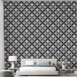Geometric pattern wallpaper