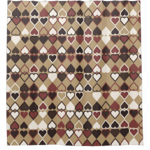 Geometric pattern with colored elements, abstract