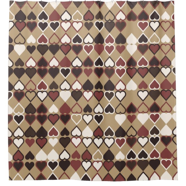 Geometric pattern with colored elements, abstract  (Front)