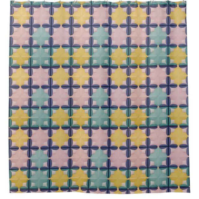 Geometric Pattern With Vivid Colours (Front)