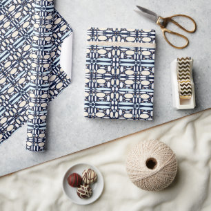 Geometric pattern wrapping paper