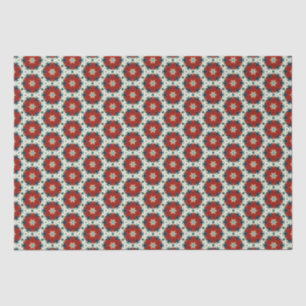 Geometric Patterned Christmas Stars 2 Tissue Paper