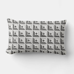 Geometric Pendant Pattern Lumbar Pillow