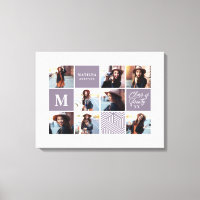 Geometric photo graduation personalized gift