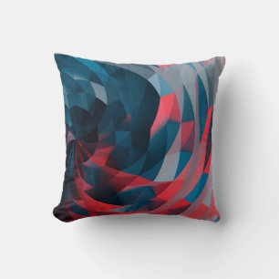 Geometric Photography Geometric Art Design Poster Throw Pillow