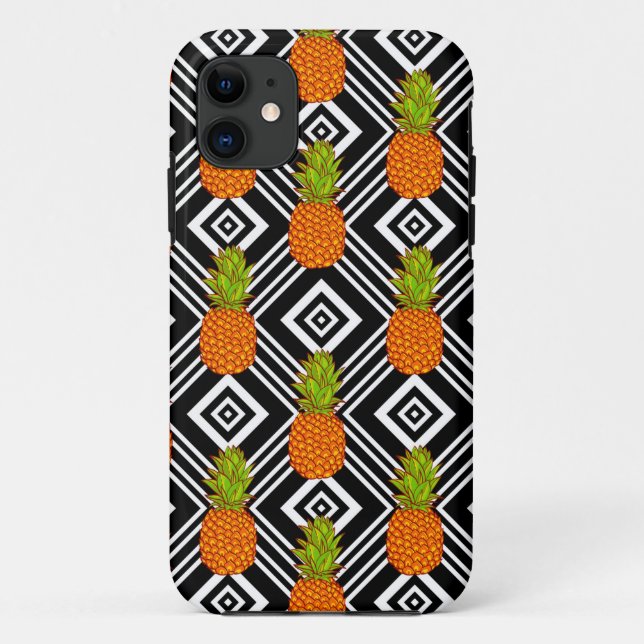 Geometric Pineapples Case-Mate iPhone Case (Back)