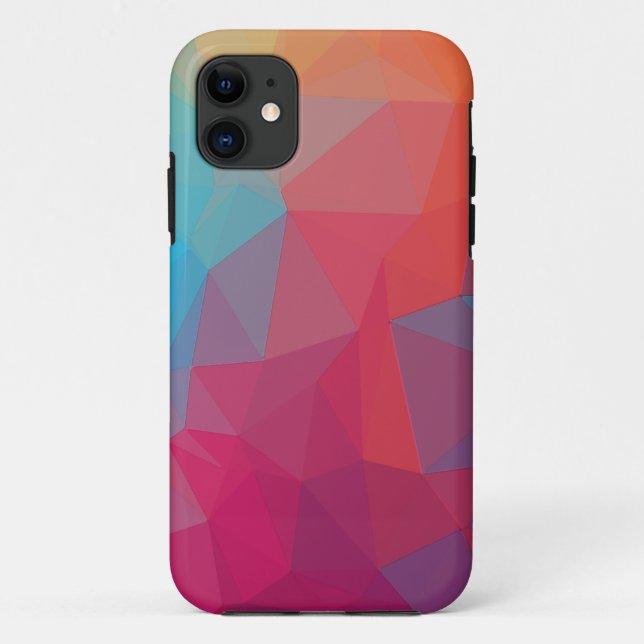 Geometric pink_iphone Case-Mate iPhone case (Back)