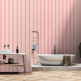 geometric pink wallpaper