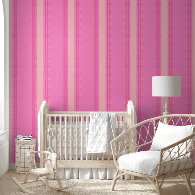 geometric pink wallpaper (Kids)