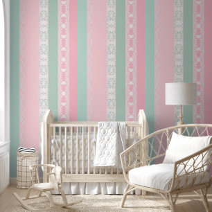 geometric pink wallpaper