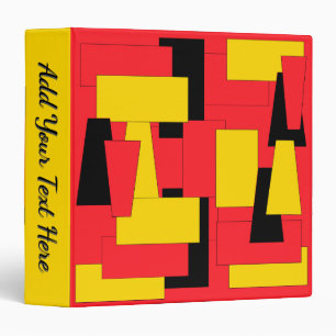 Geometric Pleasure Personal Script Binder