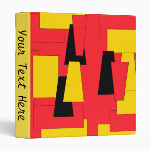 Geometric Pleasure Personalized Binder