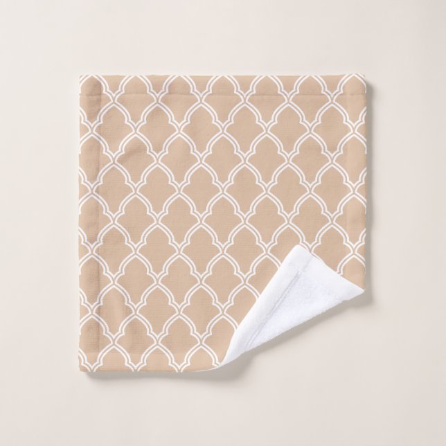 Geometric Print  Wash Cloth (Wash Cloth)