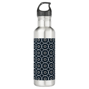Geometric printed 710 ml water bottle