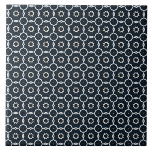 Geometric printed tile