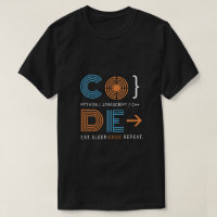 Geometric Programmer Code Eat Sleep Repeat Gift