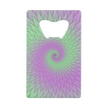 Geometric Purple and Green