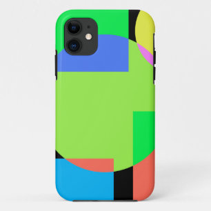 Geometric rainbow iPhone 11 case