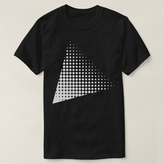 geometric raster triangle T-Shirt (Design Front)