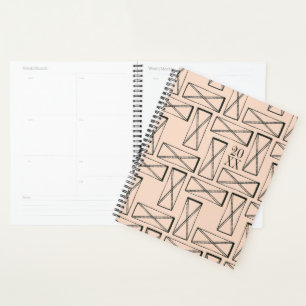 Geometric Rectangle X Design Planner