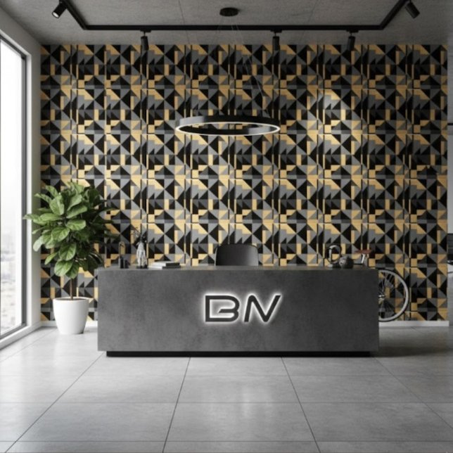 Geometric Removable Art Deco Modern Wallpaper (Creator Uploaded)