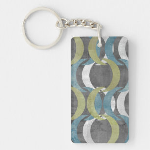 Geometric Repeat I Keychain