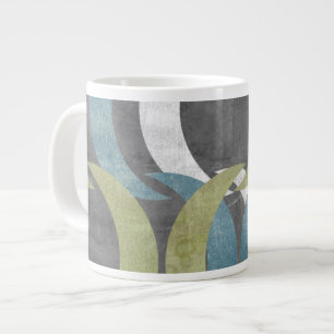 Geometric Repeat I Large Coffee Mug