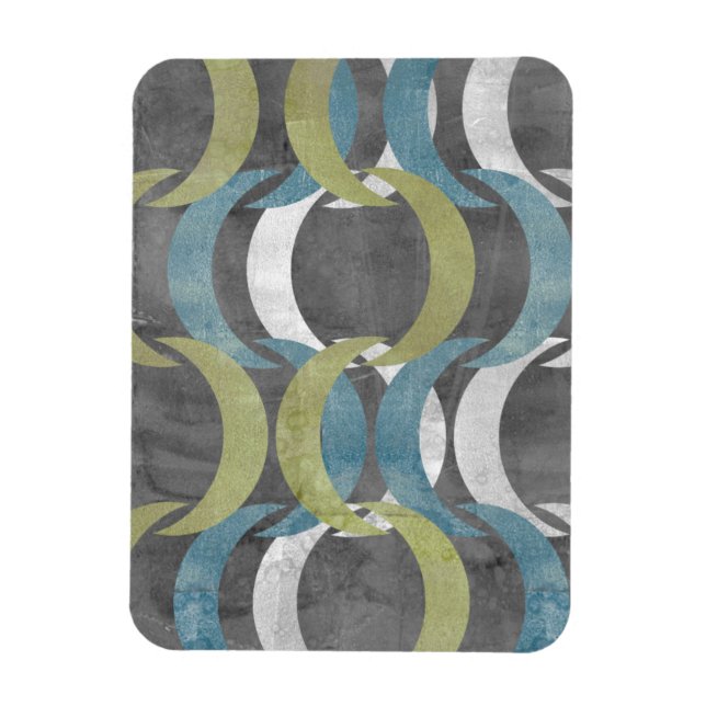 Geometric Repeat I Magnet (Vertical)
