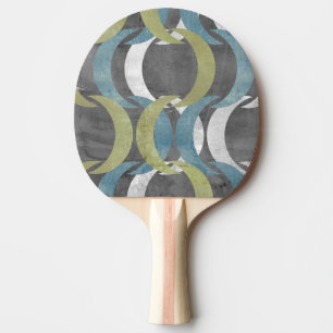 Geometric Repeat I Ping Pong Paddle