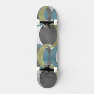 Geometric Repeat I Skateboard