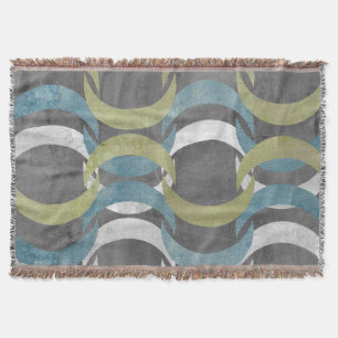 Geometric Repeat I Throw Blanket