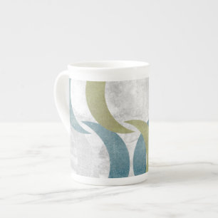 Geometric Repeat III Bone China Mug