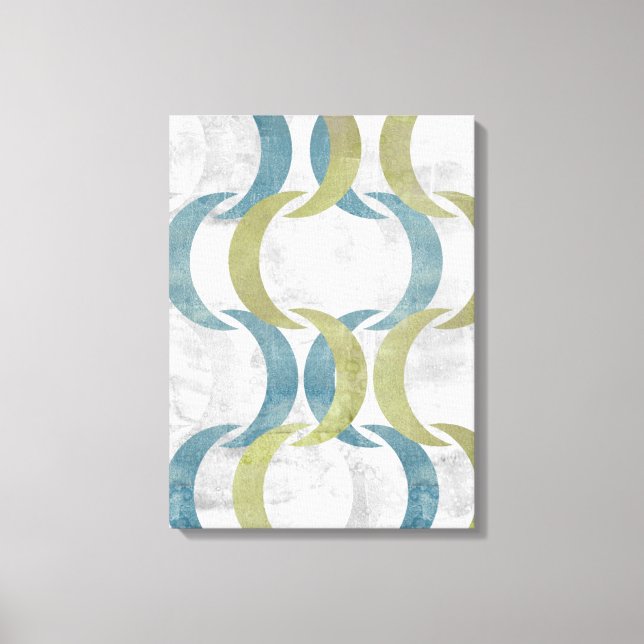 Geometric Repeat III Canvas Print (Front)