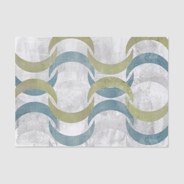 Geometric Repeat III Tissue Paper (Front)