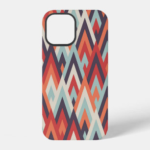 Geometric Rhombus: Vintage Colourful Pattern. iPhone 12 Case