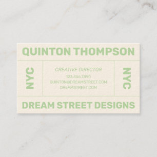 GEOMETRIC RUSTIC MATTE BLACK BUSINESS CARD