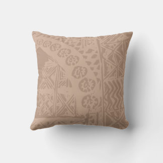 Geometric Sands Design Throw Pillow