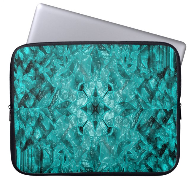 Geometric Sea..... Laptop Sleeve (Front)