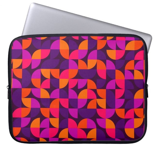 Geometric seamless pattern. Abstract vintage vinta Laptop Sleeve (Front)
