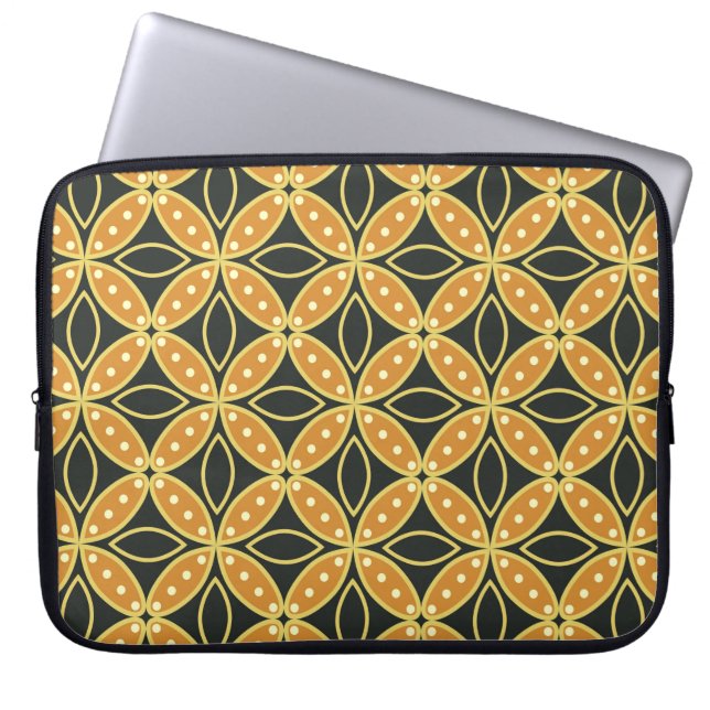Geometric Seamless pattern background. Batik desig Laptop Sleeve (Front)