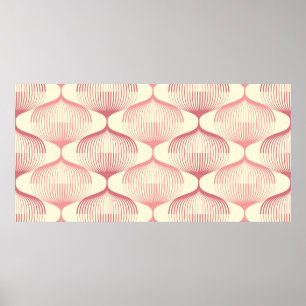 Geometric seamless pattern background with line. A Poster