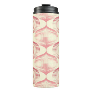 Geometric seamless pattern background with line. A Thermal Tumbler