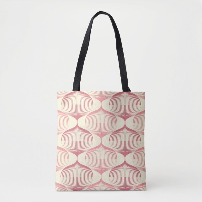 Geometric seamless pattern background with line. A Tote Bag (Front)