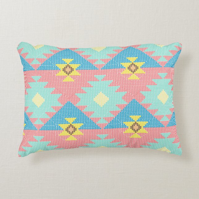 Geometric seamless pattern design,  home decor ide accent pillow (Front)