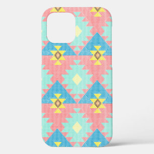 Geometric seamless pattern design, home decor ide iPhone 12 case